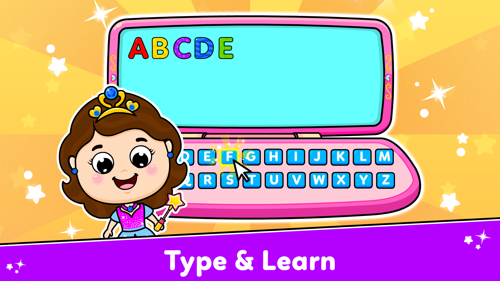 Timpy Computer Princess Games For Girls Free Baby Games For 1 Year