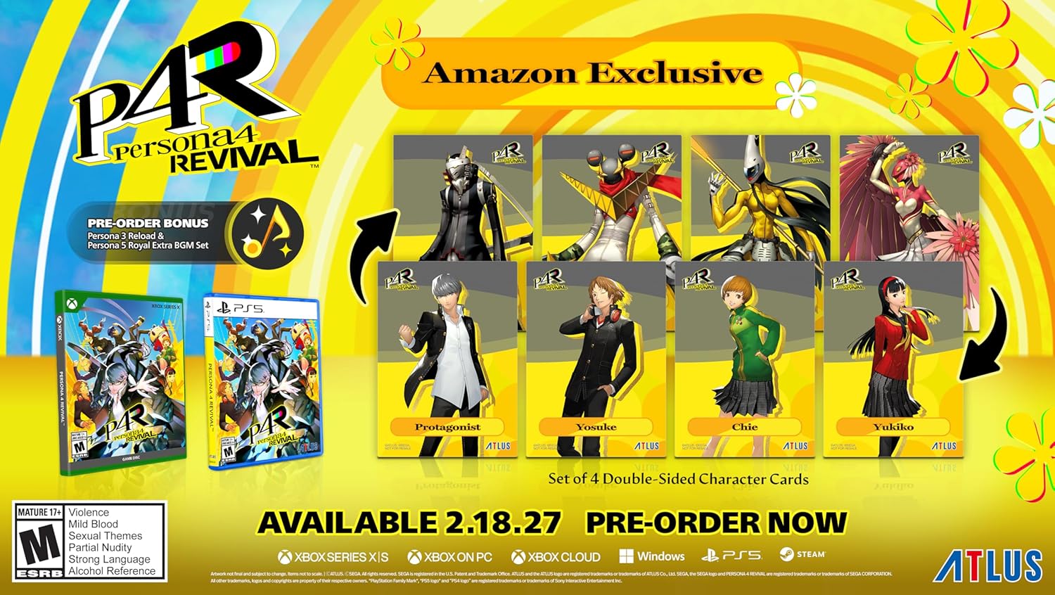 Persona 4 Revival: Amazon Edition - Xbox Series X 3 81jvz++KBCL. SL1500