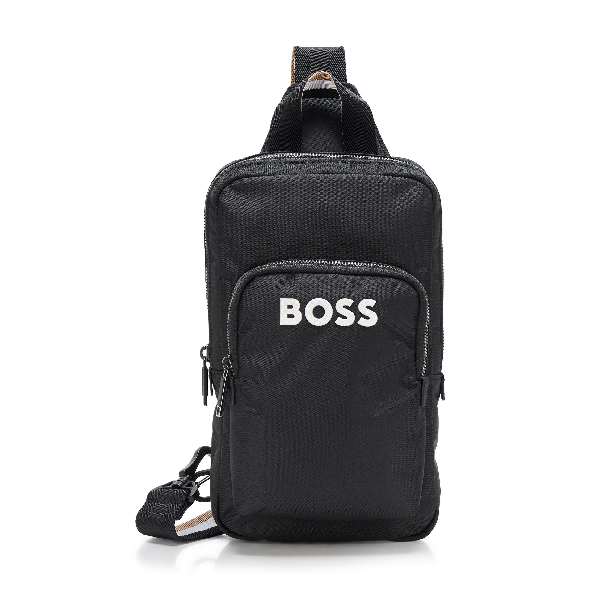 

                                                    BOSS, Catch Monostrap Big Logo Bag, black gloss, O