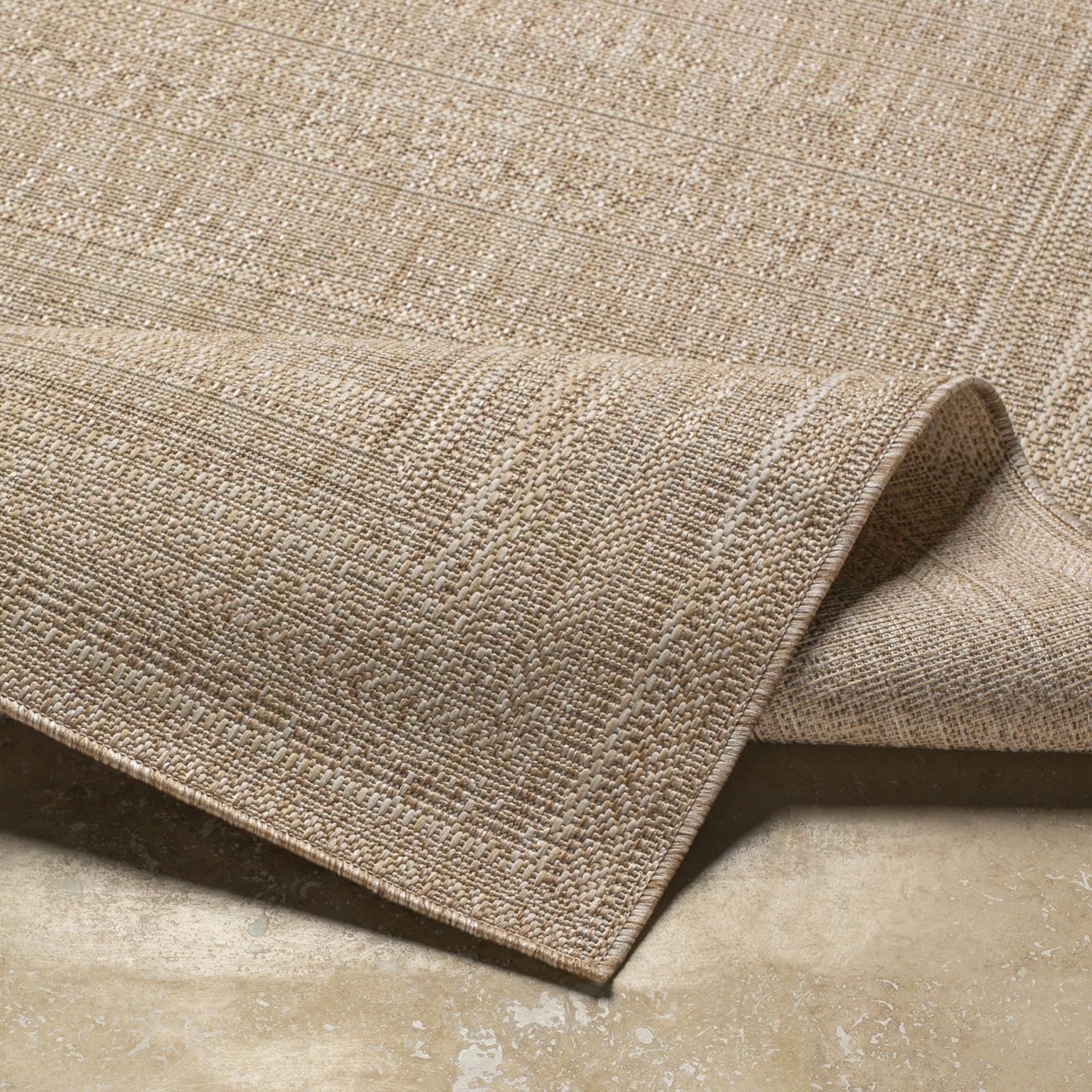 Livabliss Sierra Globale Rectangle Tappeto | Vaniglia, Beige | 160x213cm | Patio e Spazio Esterno | Tessuto a Macchina Polipropilene