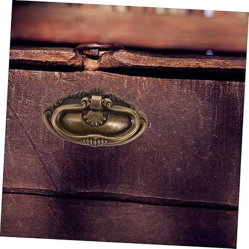 Miniatura 6 de OSALADI 5 juegos de manijas de cajón para muebles, pomos de armario, cajón, manija de armario, tiradores de cajón vintage, tiradores de cajón de