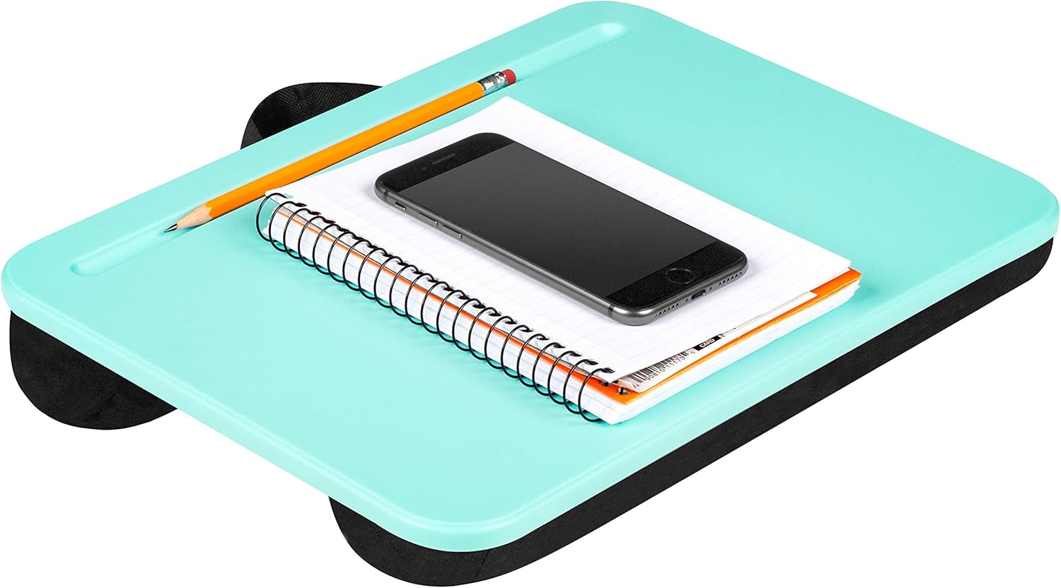 LapGear Compact Lap Desk Aqua Sky (Fits up to 13" Laptop) (43109