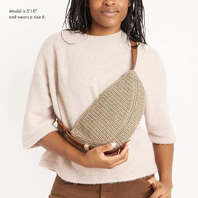 The Sak Tess Sling - Women's Small Crossbody Bag with Zipper Closure