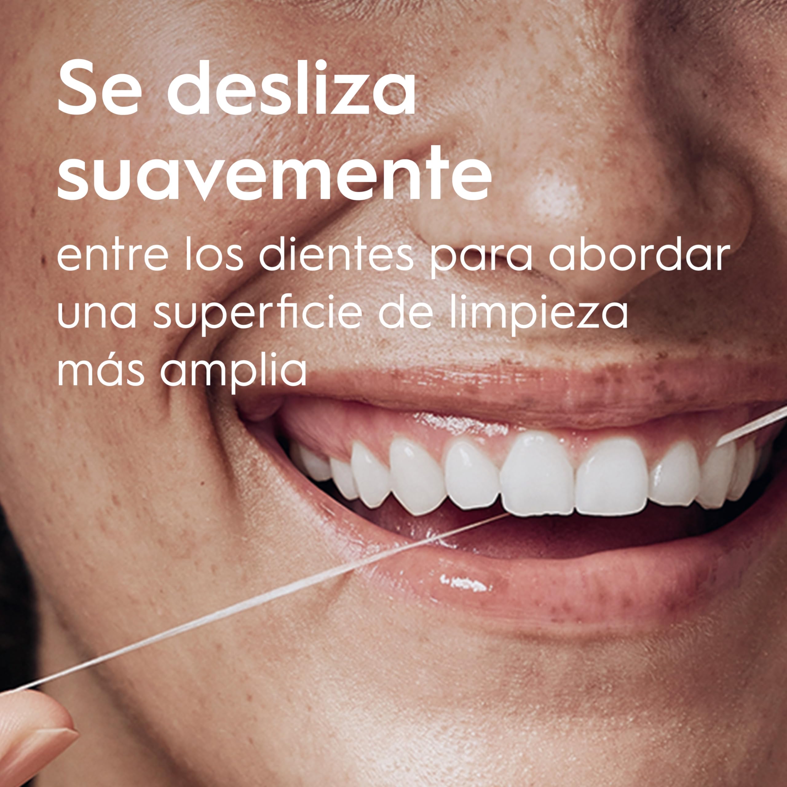 Oral-B Satin Tape Hilo Dental Encerado Para Espacios Estrechos, Seda Dental Con Sabor a Menta, Limpia Entre Los Dientes y Reduce La Placa, Cinta Dental Con Cera, Rollo De 50m — view 4