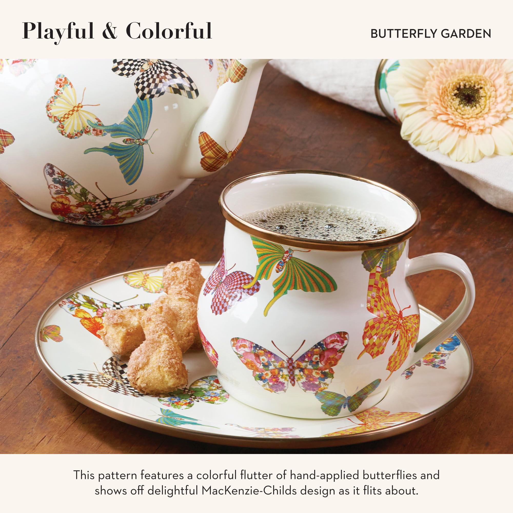 Amazon.com: MacKenzie-Childs: Butterfly Garden