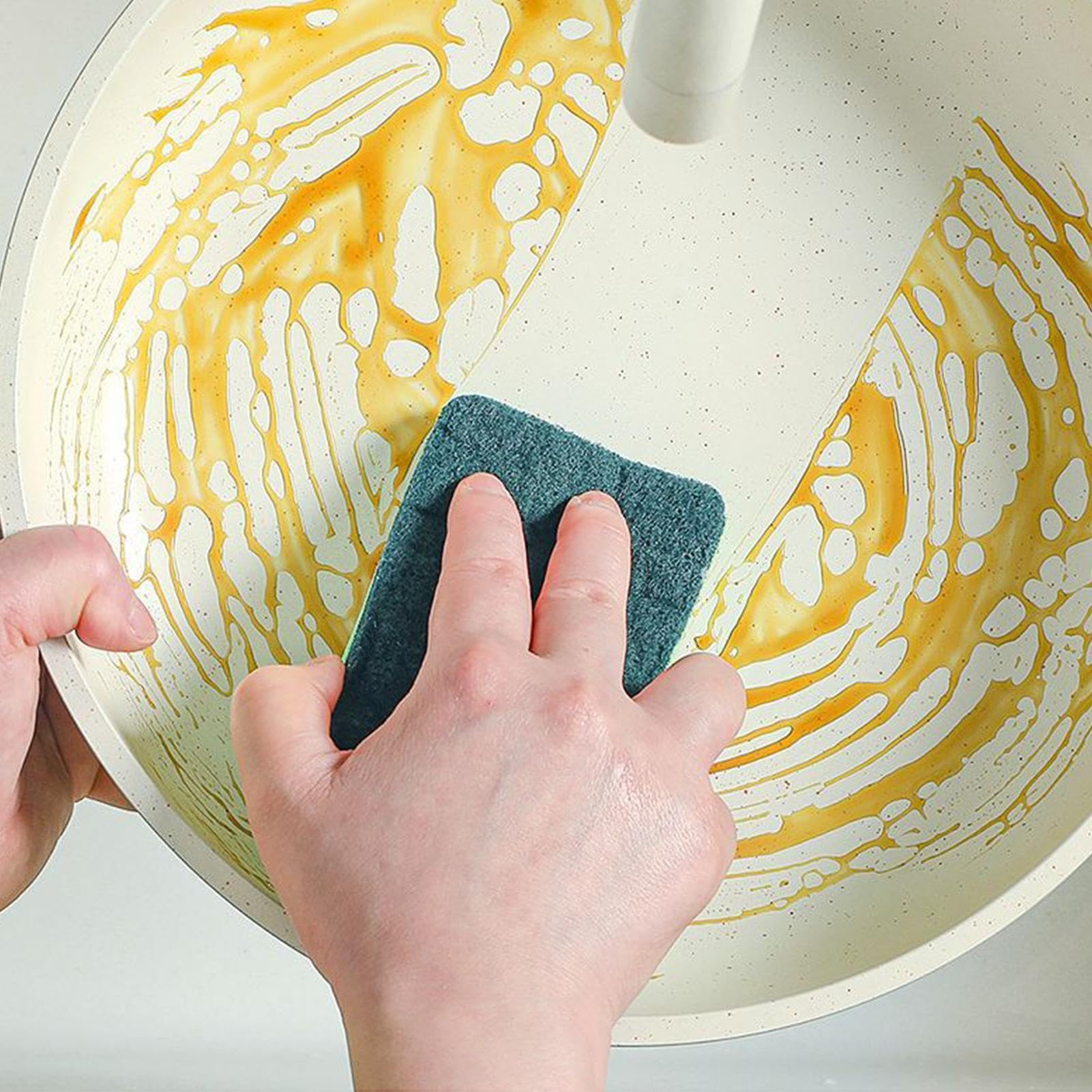 Batterie de cuisine sûre – Casseroles à poignée amovible, poêle à frire | antiadhésive, collection d'ustensiles de cuisine blanc crème | Ensemble de casseroles à poignée amovible, équipement culinair