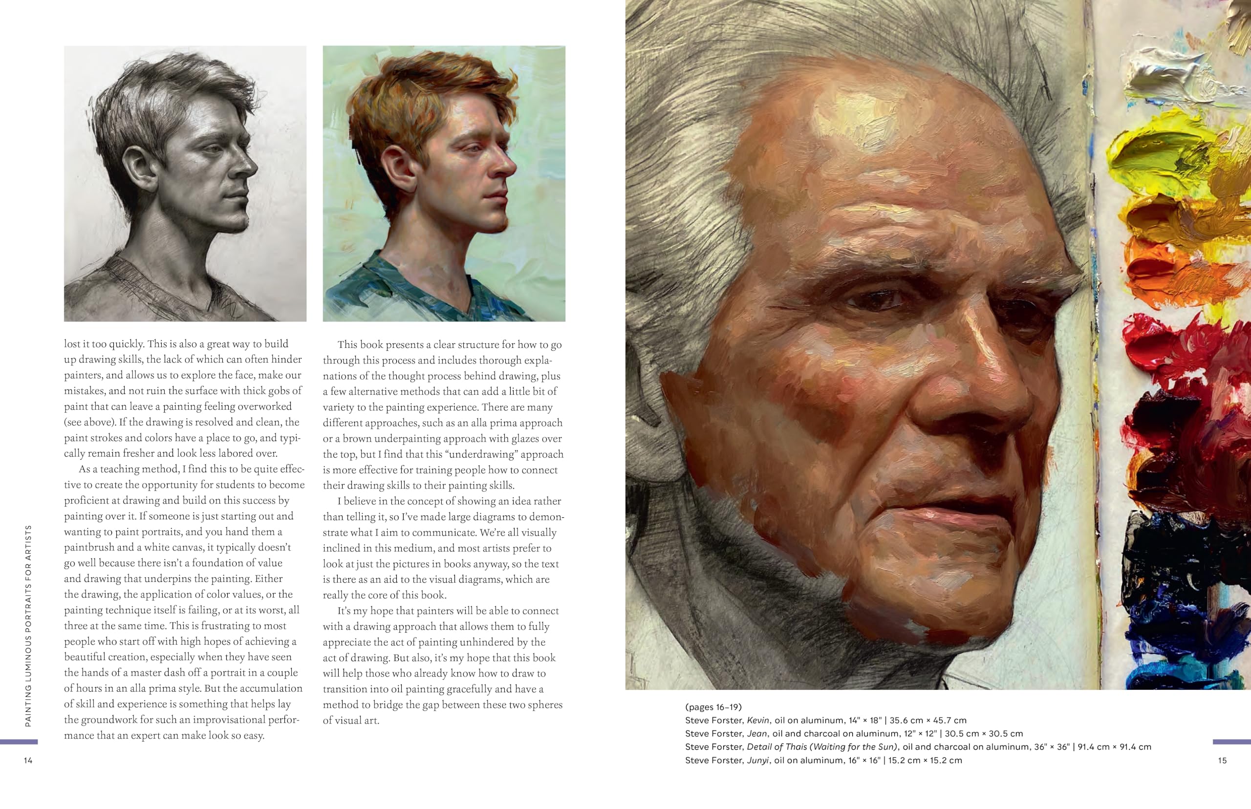 Painting Luminous Portraits for Artists: Essential Guide to Facial Features, Fleshtones, Light, and Form