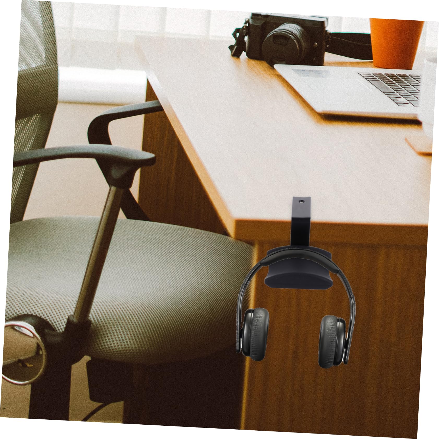 Uonlytech 3 Piezas Colgador de Auriculares Soporte metálico para Auriculares Soporte de Monitor Ganchos para Colgar Estante para Auriculares Gancho para Colgar Auriculares Metal