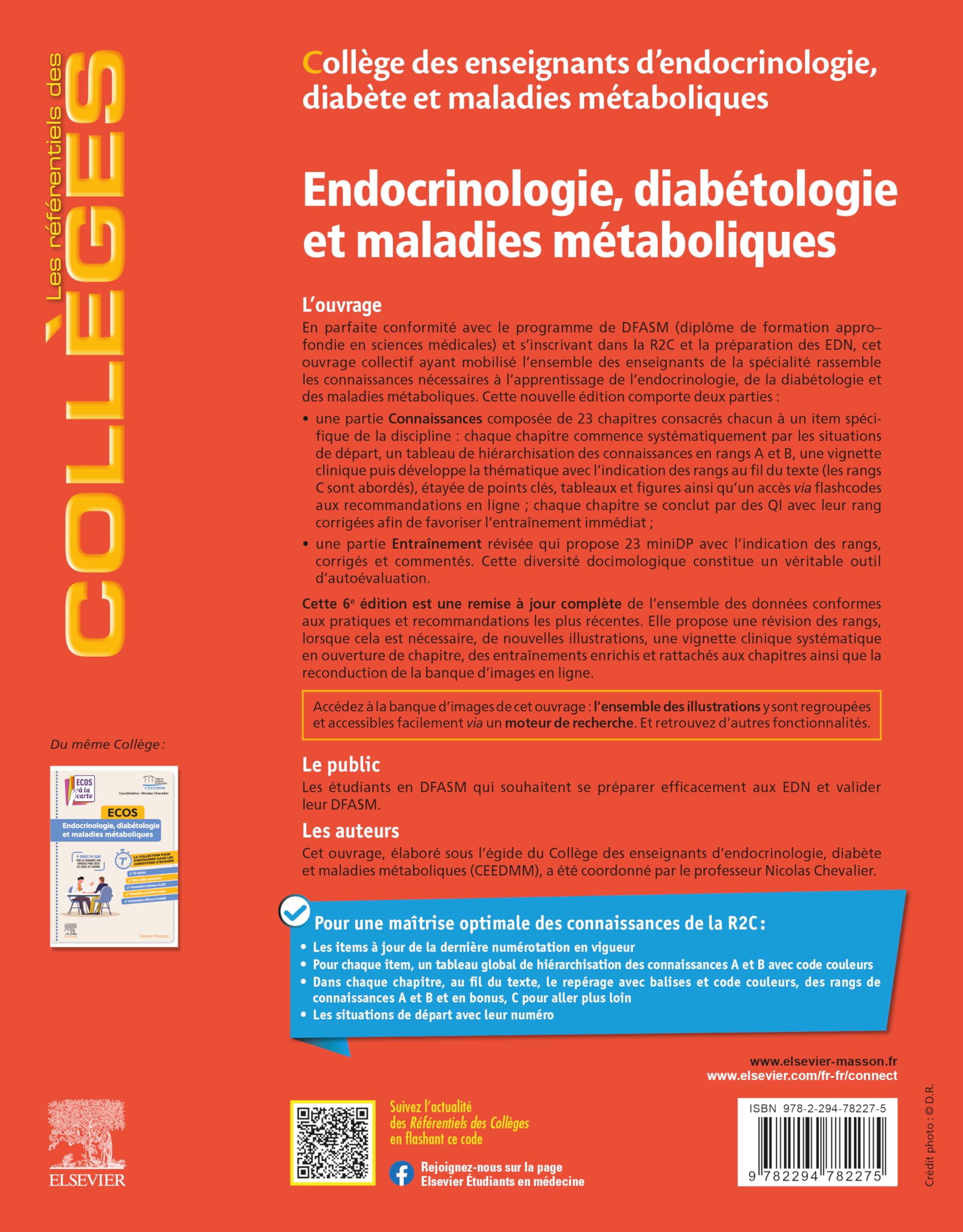 Endocrinologie, diabétologie et maladies métaboliques: Réussir ses EDN