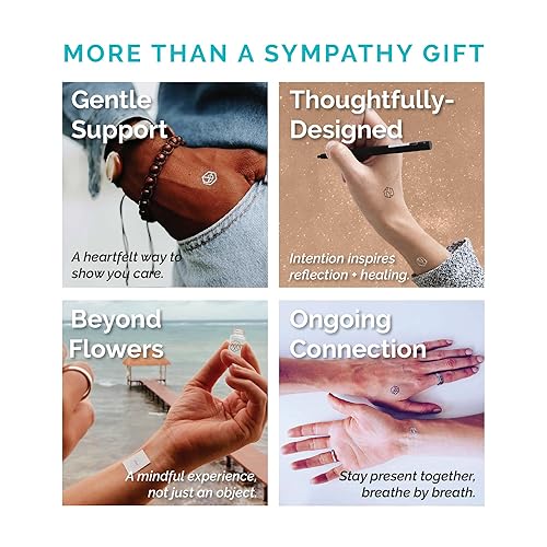 Light Through Loss Pack - Mindful Marks - Ideal Gift for Grief, Loss and Healing - Sympathy Gifts for Loss of Loved One - 36 Intention Marks - Remembrance & Bereavement Gift for Grieving(Multi)