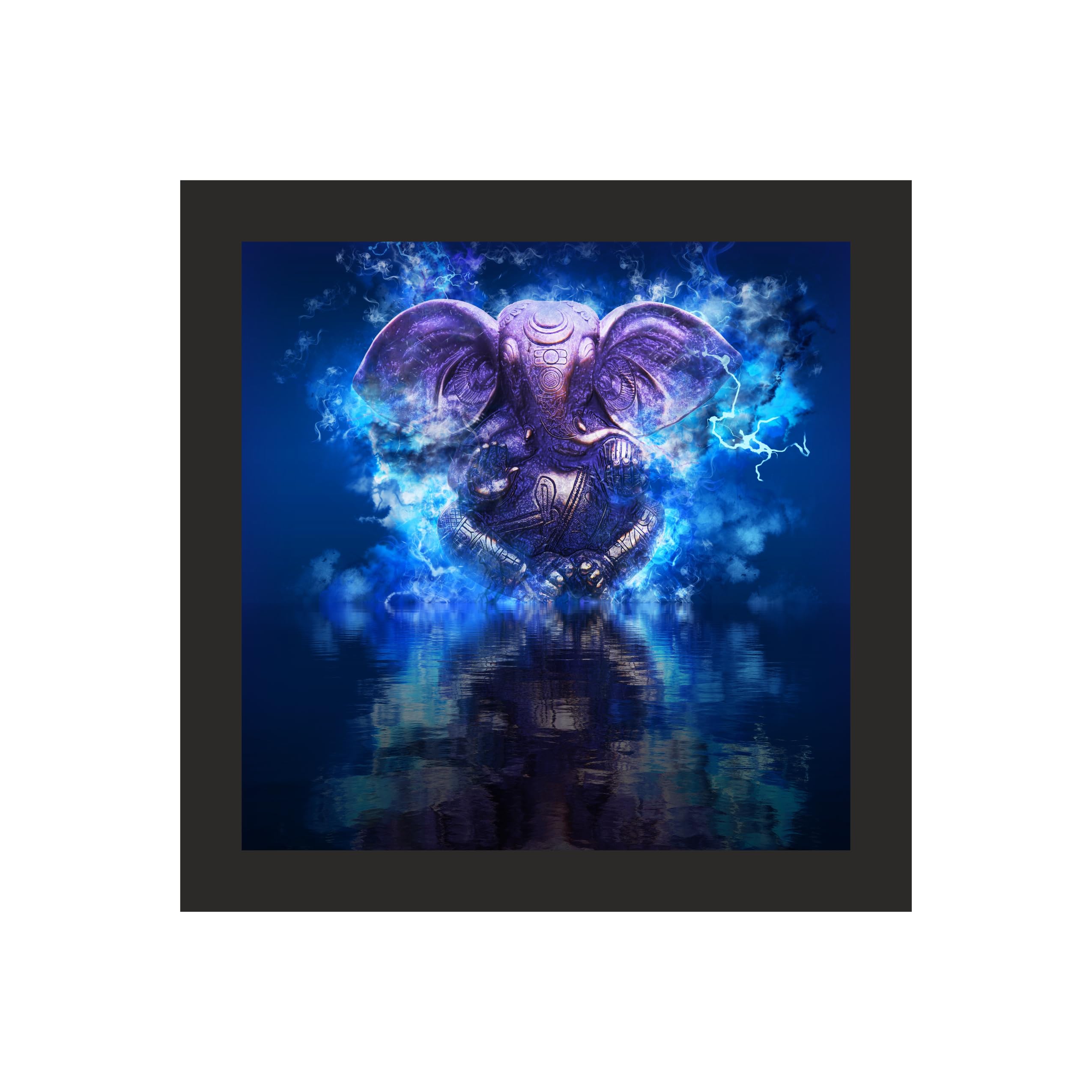 Majestic Lord Ganesha Wall Art