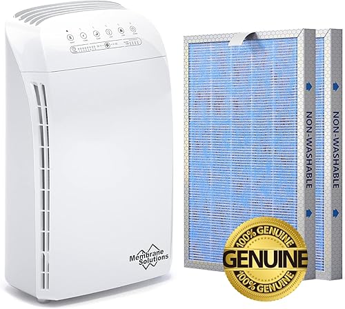 Purificador de aire MSA3 con dos filtros de repuesto originales adicionales MSA3