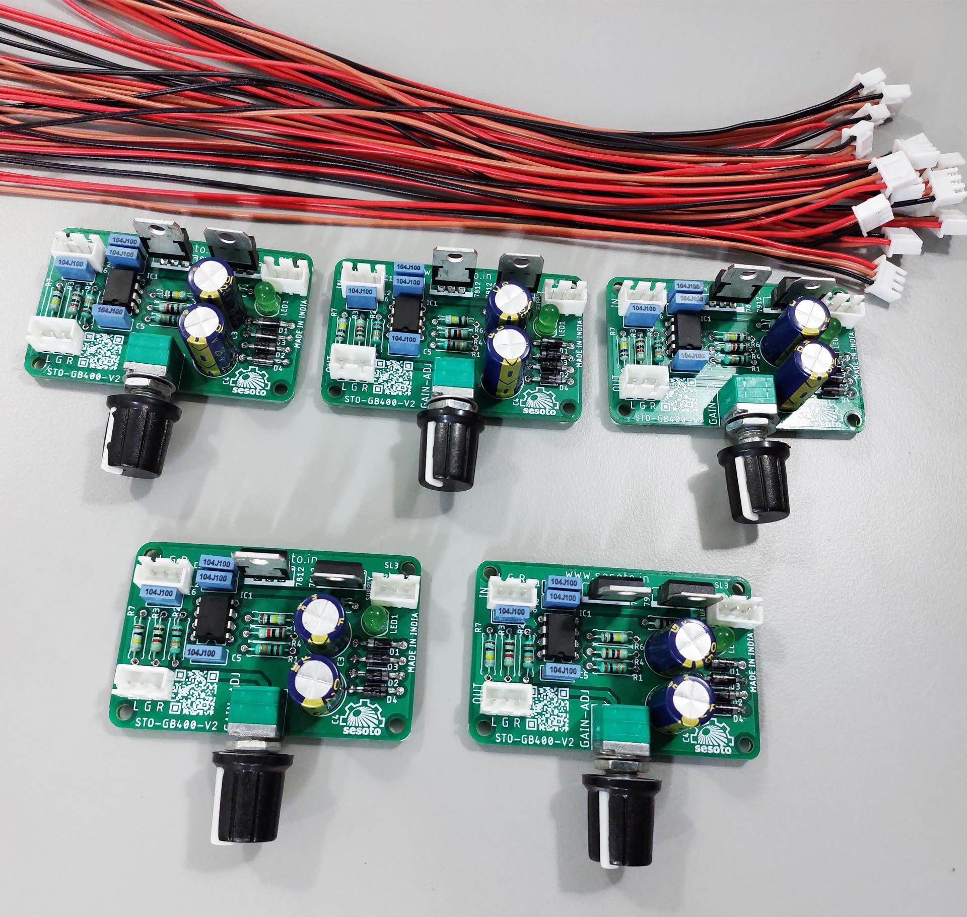 Sesoto Audio Gain Booster Board for Amplifier (Pack of 5)-picture-33
