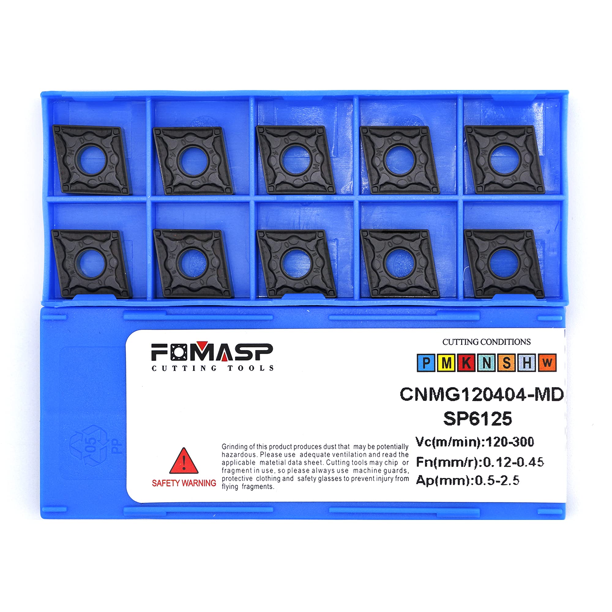 ⭐︎モコ⭐︎ FomaSP CNMG120404-MD CNC Lathe Turning Carbide Inserts