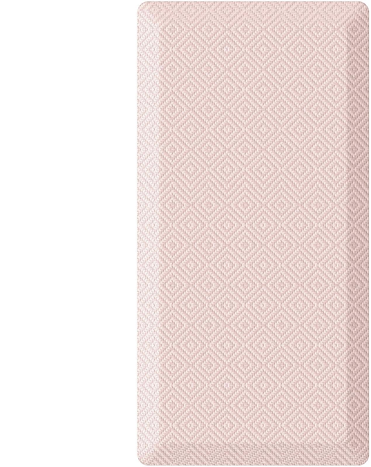 Ophanie Kitchen Mats for Floor,Pink Color,20" L x 39" W x 0.8" Th