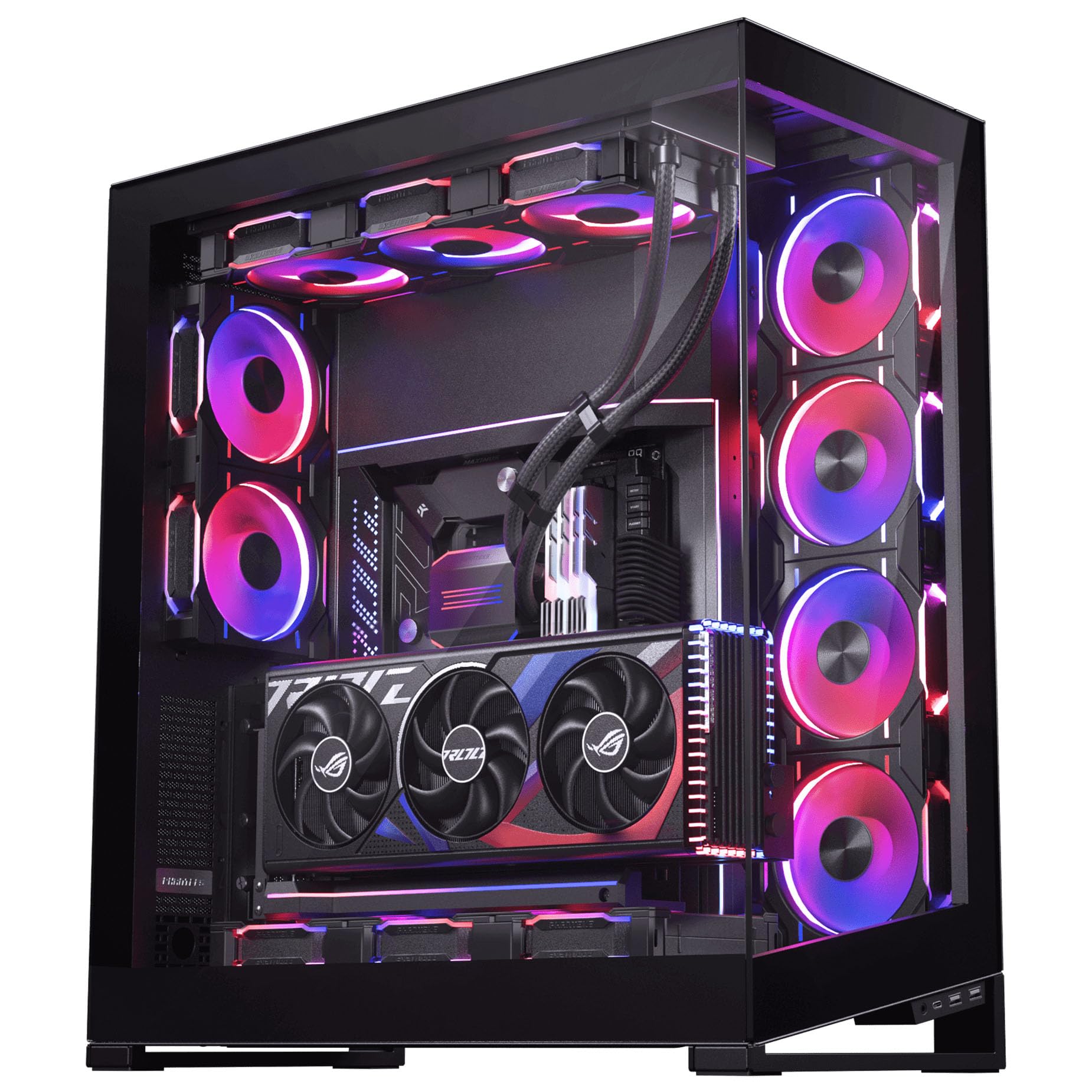 PHANTEKS Premium PCIe Gen 5 Vertical GPU Bracket, DRGB, PCIe 5.0-220mm, Nero