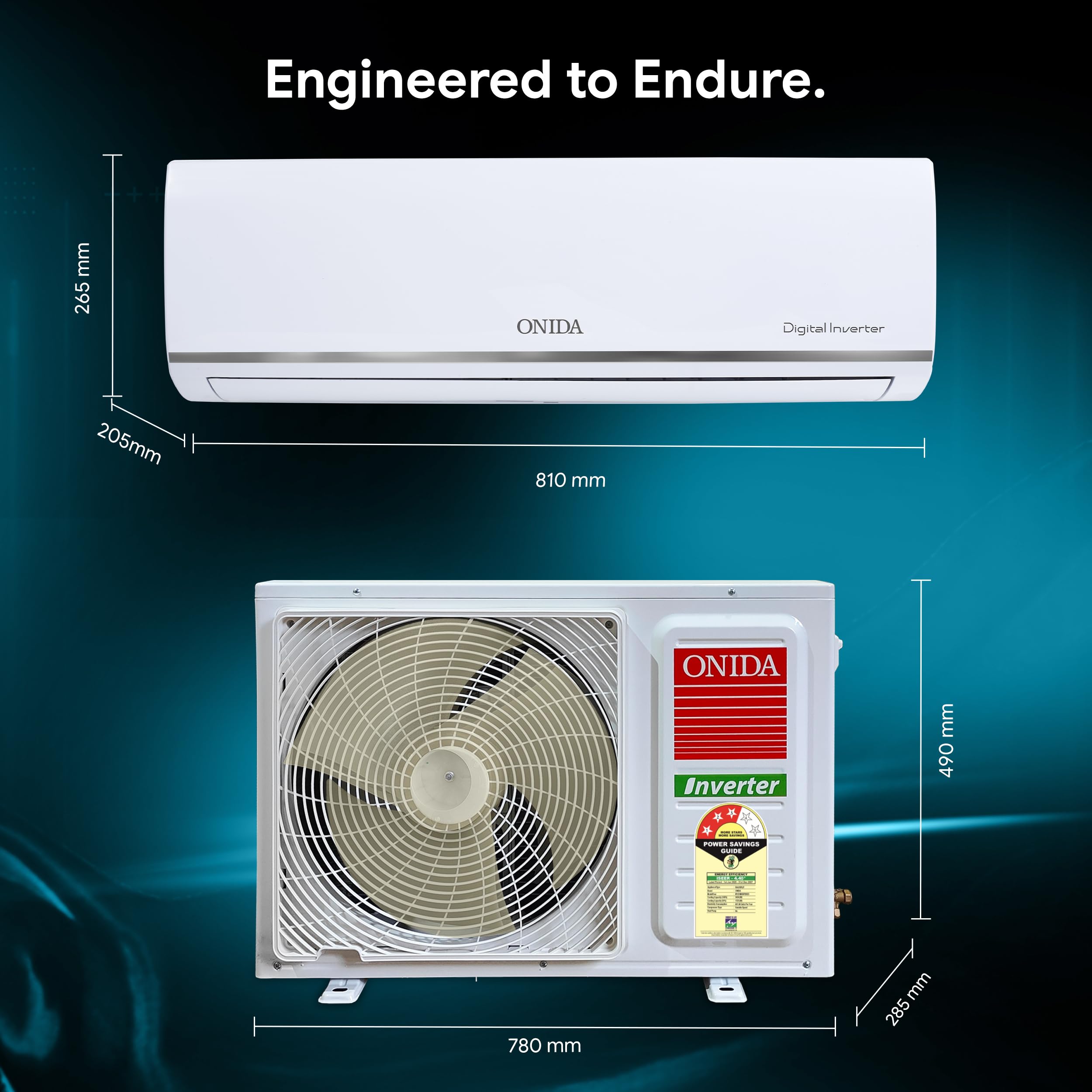 Onida 1 Ton Split AC - Energy Efficient Cooling -10