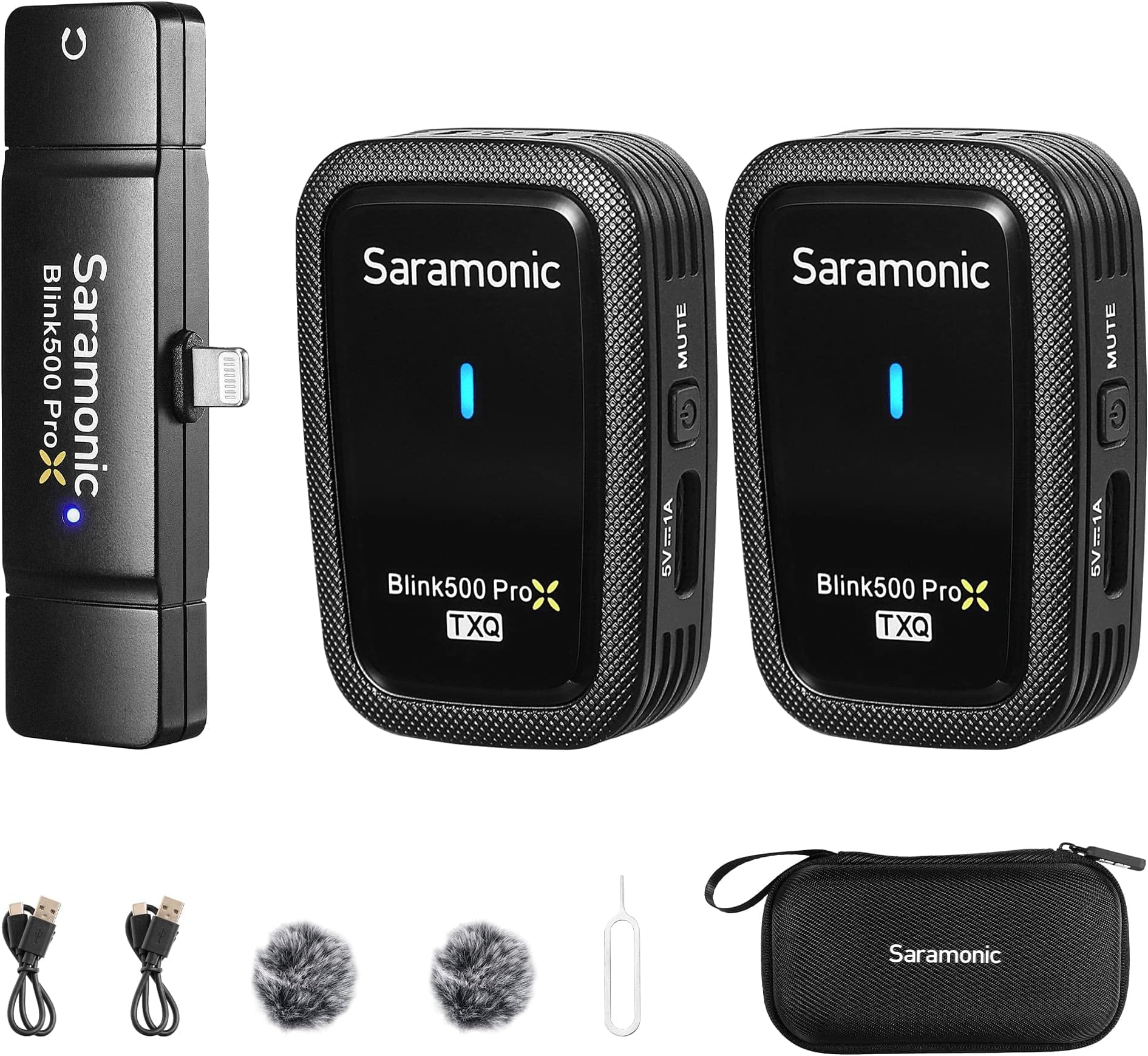 Wireless Lavalier Microphone for iPhone Blink500 B4