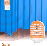 Vista 6 de Trampas para moscas de interior para el hogar, PARSMIC - Trampa para mosquitos, matamoscas eléctrica, matamoscas - naranja, 2