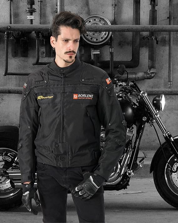 BORLENI Motorcycle Jacket and Glove Liners
