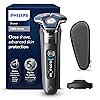 Philips S5587/30 Series 5000 Rasoio Elettrico Ricaricabile Wet & Dry Colore Grigio Carbone P92672 - Foto 7