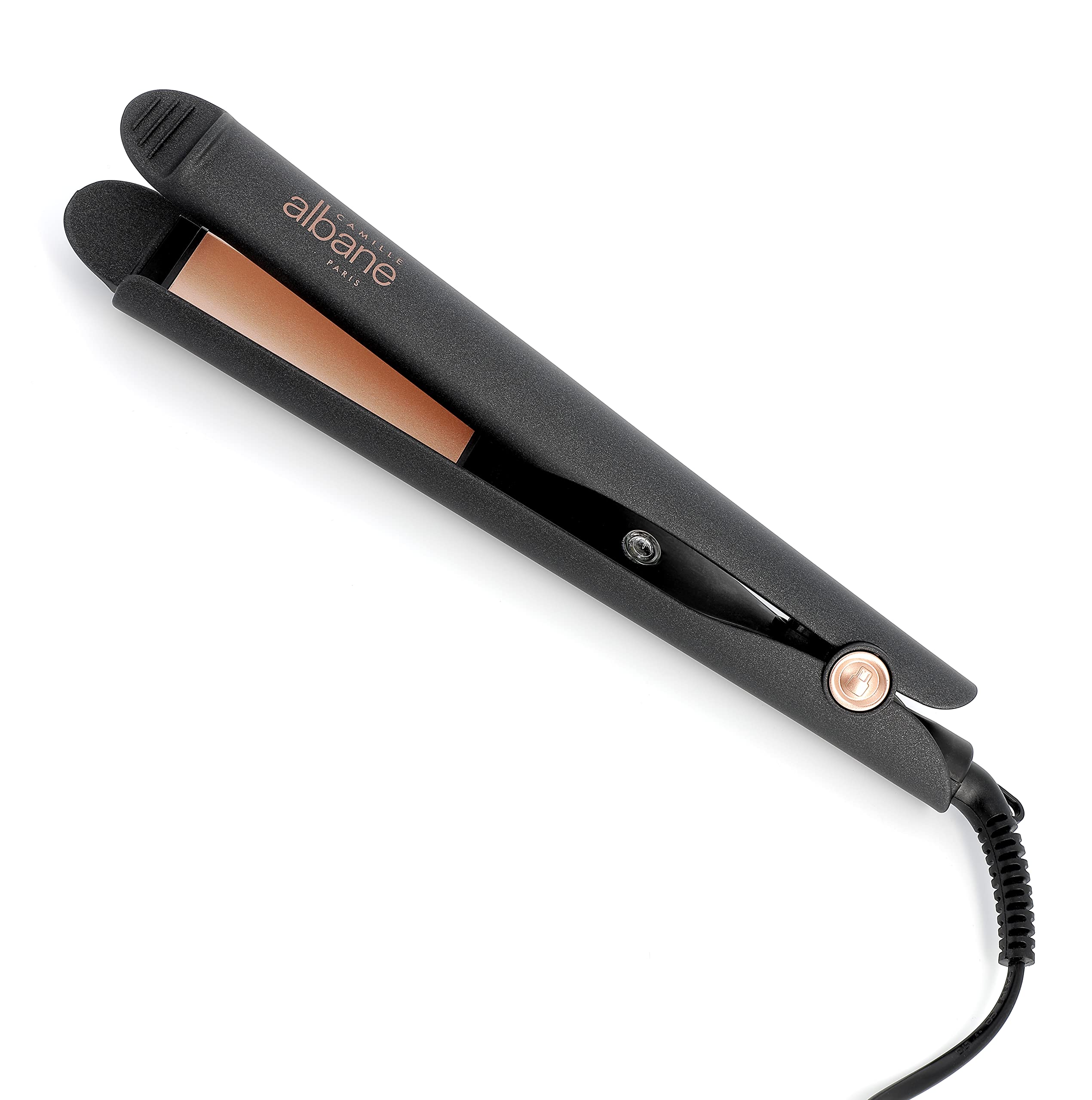 CAMILLE ALBANE - Lisseur Boucleur 2-en-1 Pro Ceramic - Lisseur Cheveux & Boucleur Professionnel - 3 Températures 120°C / 180°C / 230°C – Tous Types de Cheveux – Pochette Incluse
