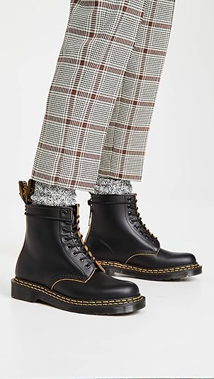 Dr. Martens Anfibio Donna 1460 Smooth Navy - DMS1460 10072410 - Taglia 37
