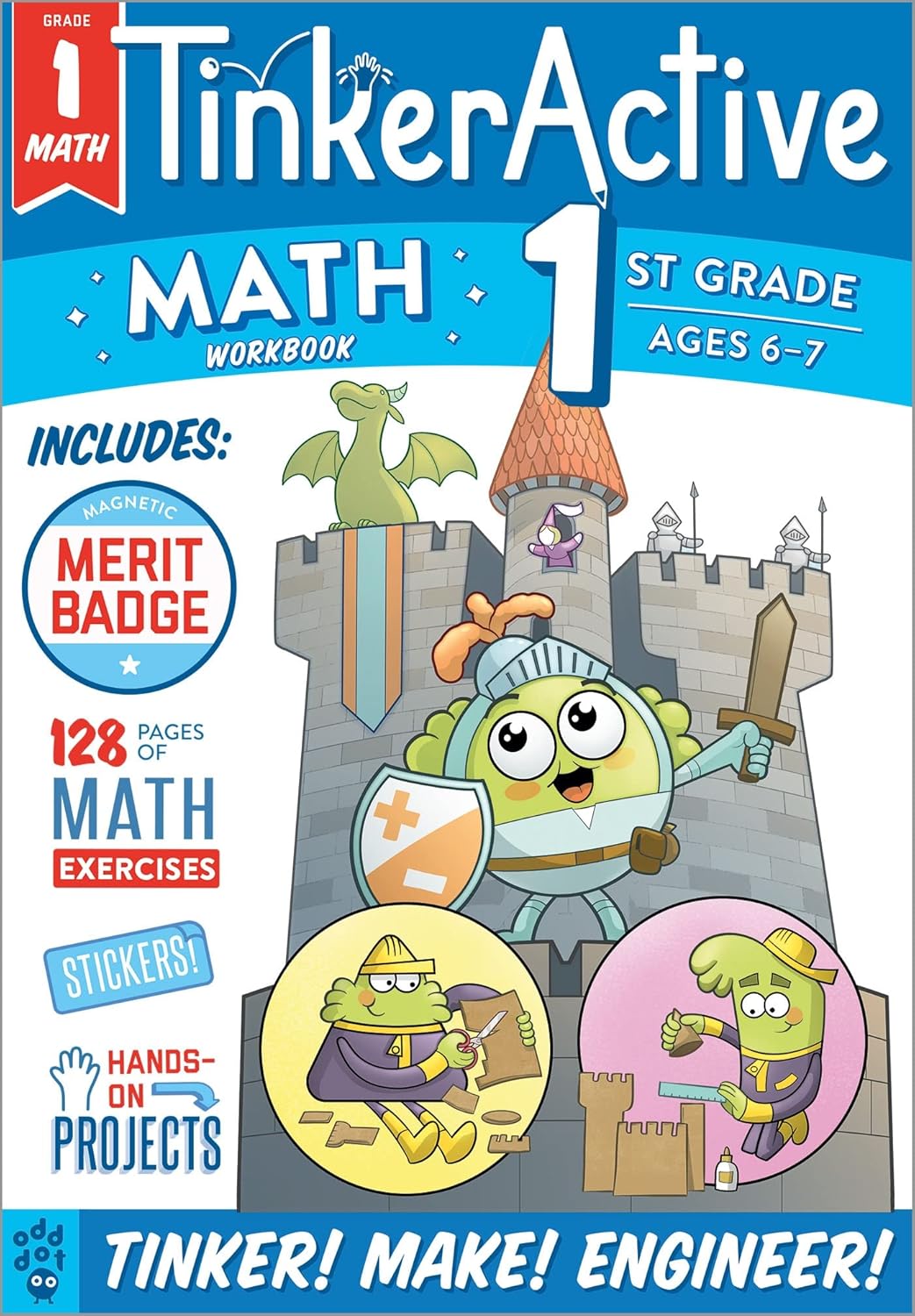 TinkerActive Workbooks: 1st Grade Math