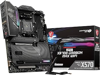 Amazon | MSI MPG X570S CARBON MAX WIFI マザーボード ATX [AMD X570