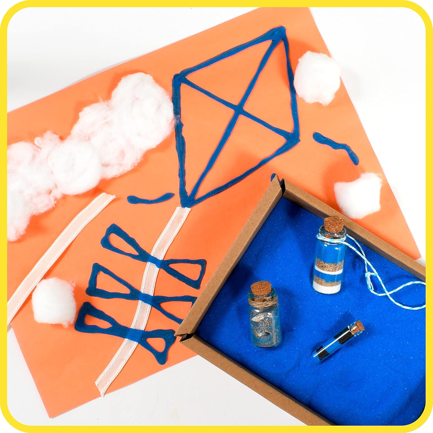 READY 2 LEARN Colored Sand | Blue | 2.2 lbs | Play Sand for Kids | Perfect for Arts and Crafts and Sensory Bins (Pack of 2)