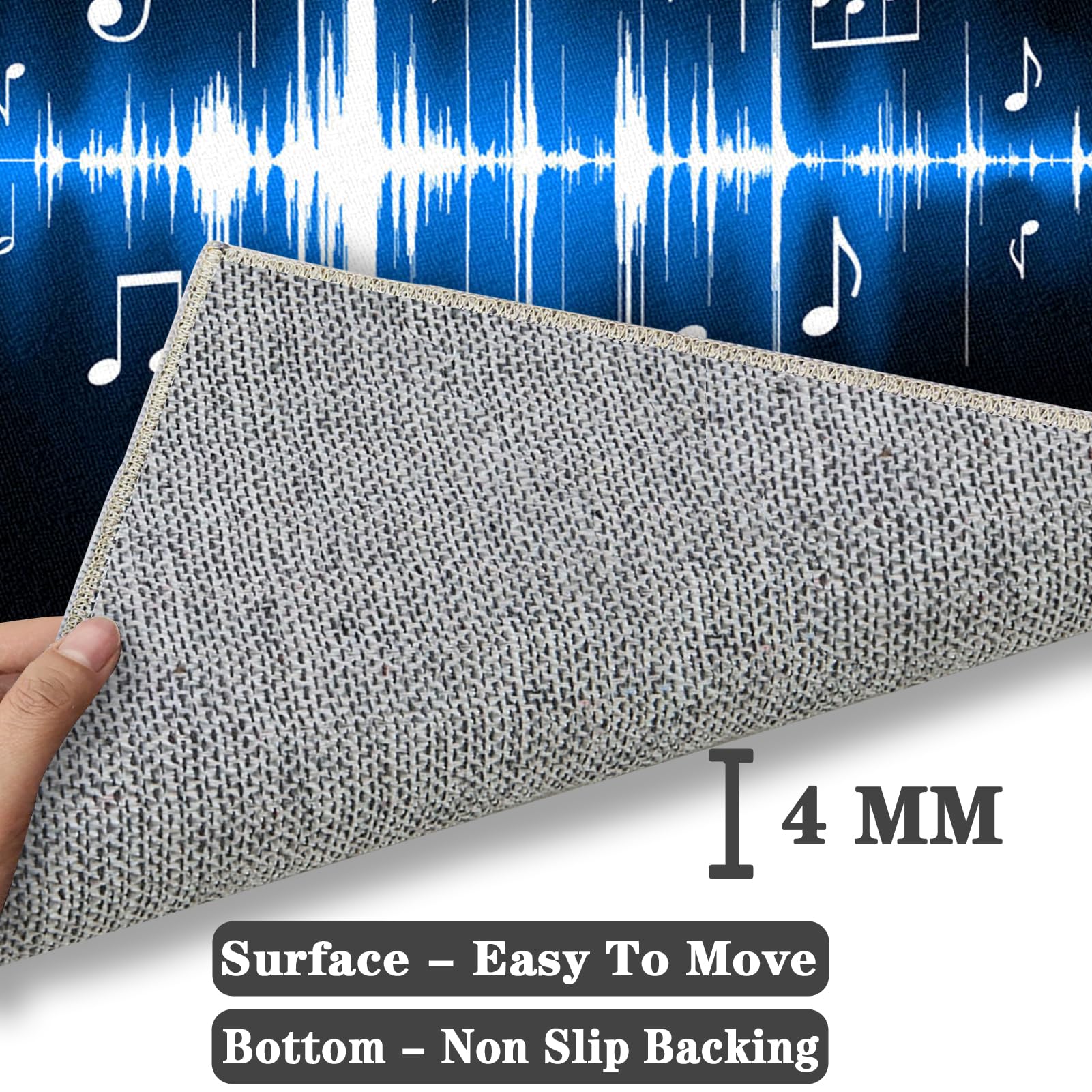 Alfombra para Silla Gaming Grande Alfombra Silla Escritorio Antideslizante