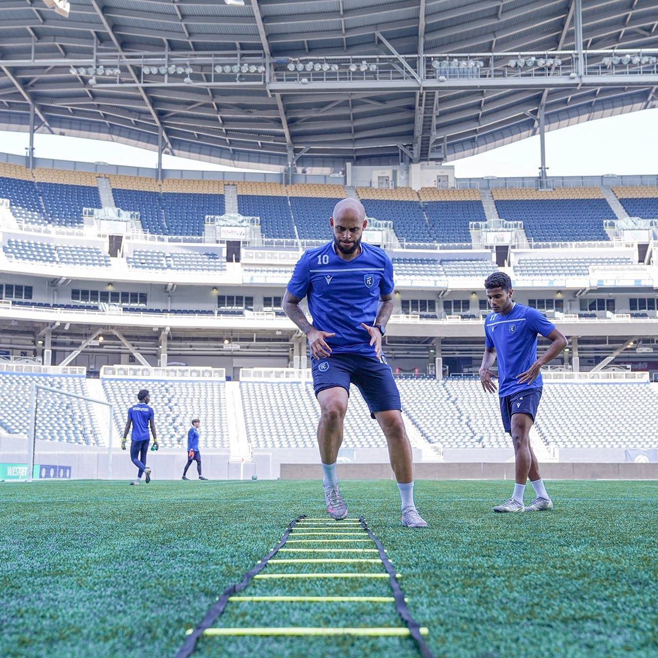FORZA Échelle de Vitesse d’Entraînement [3 m/6 m] | Améliorez Le Jeu de Jambes, la Coordination et l'Agilité | Plastique Durable | Football, Boxe, Rugby et d'autres Sports