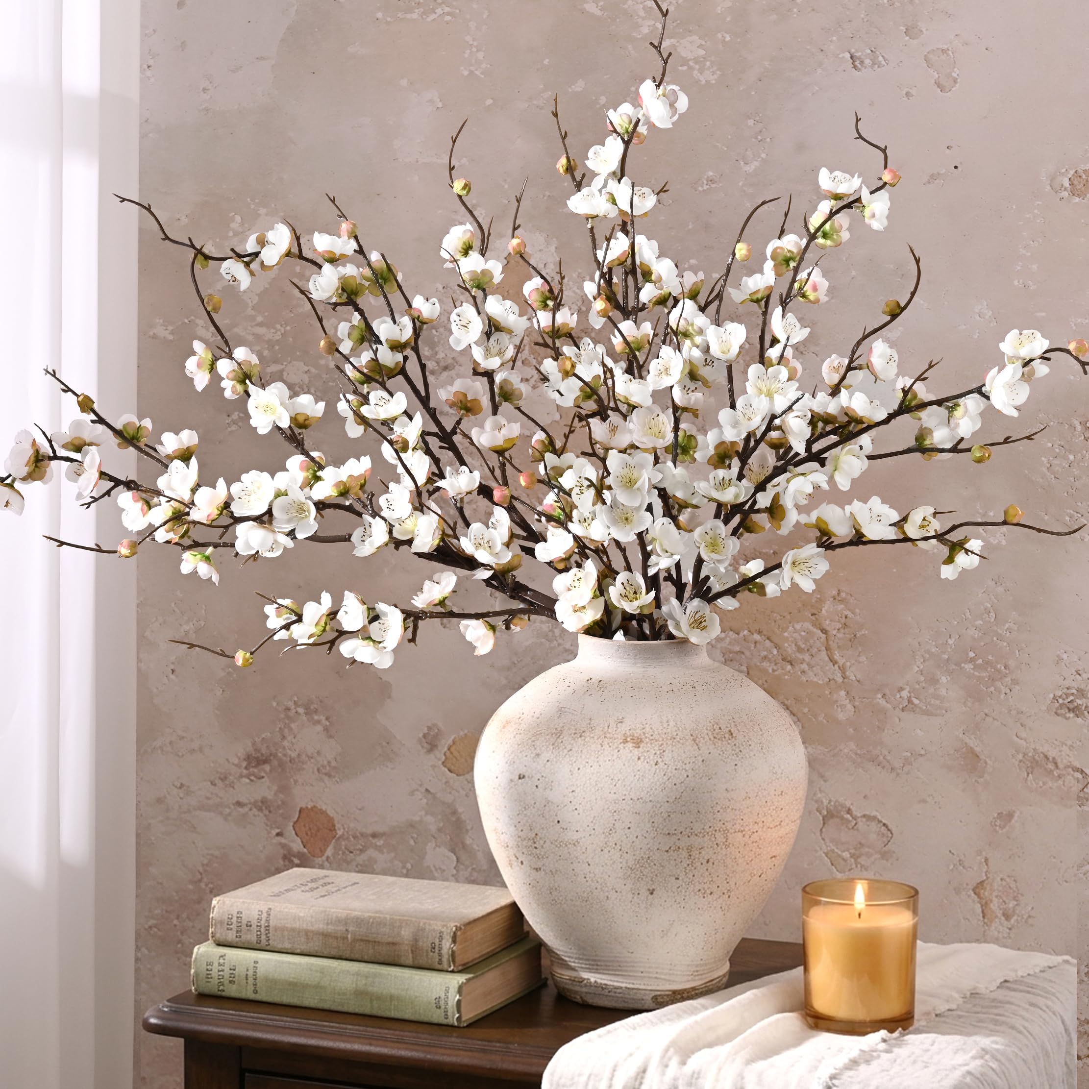 Waipfaru Faux Cherry Blossom Branches