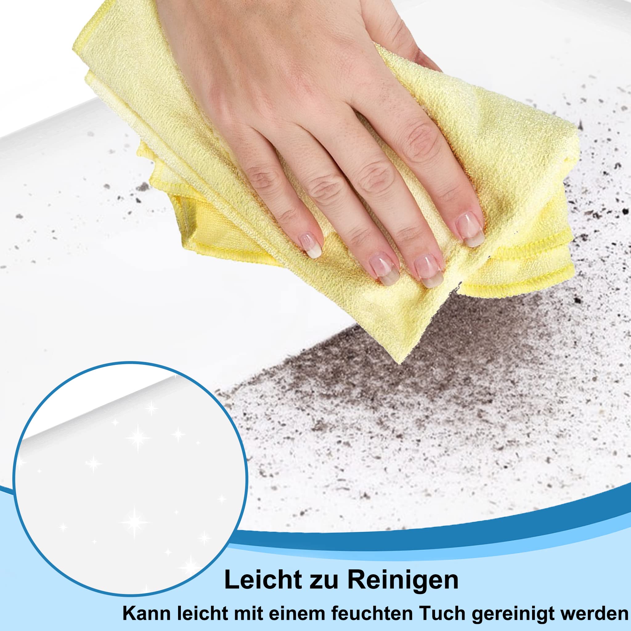 Recinzione per conigli in plastica 145x75x48 cm con porta