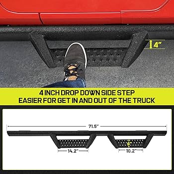 Amazon.com: BINARY STAR Curve Design Running Boards