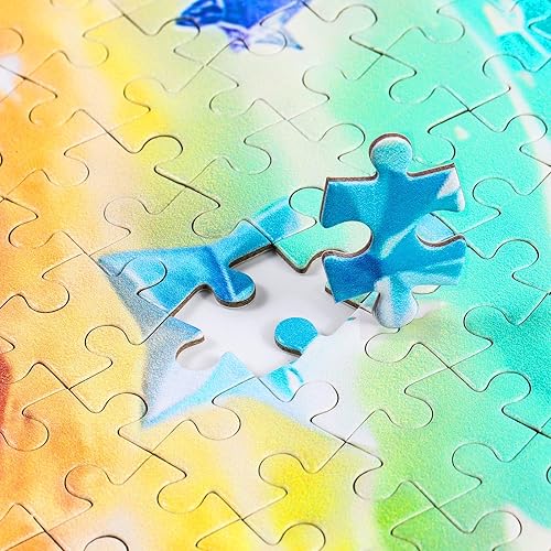 Miniatura 3 de 1000 Pieces Jigsaw Puzzle for Adults Vintage Fallen Angel Knight in Armor Black and White Dark Fantasy Medieval Challenging and Fun Game Family Game