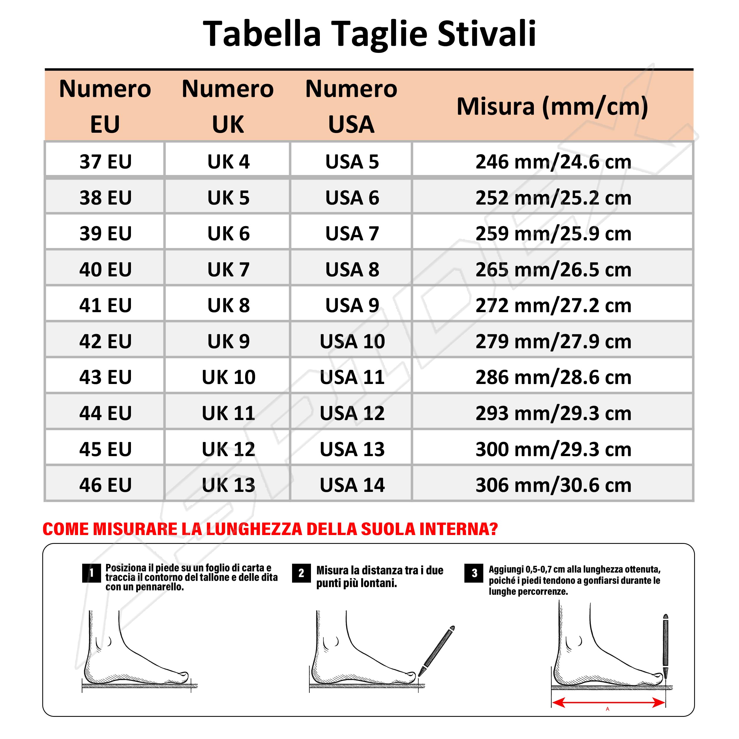 Stivali da corsa per moto da uomo Scarpe impermeabili lunghe in pelle da moto