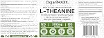 300mg L Theanine Capsules OrganiMAXX. Highest Potency Single Capsule L-Theanine Supplement. 120 Count L'theanine For Anxiety Relief, Stress Relief, Sleep Support And Relaxation. Made In Canada, GMO Free, Gluten Free & Vegan Friendly