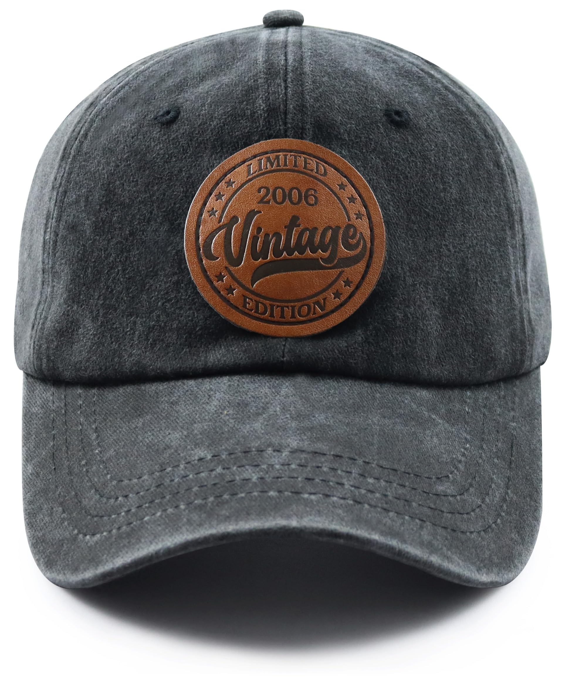 Limited Edition 1936 1946 1956 1966 1976 1986 1996 2006 Hat for Men Women, Vintage Adjustable Leather Patch Baseball Cap