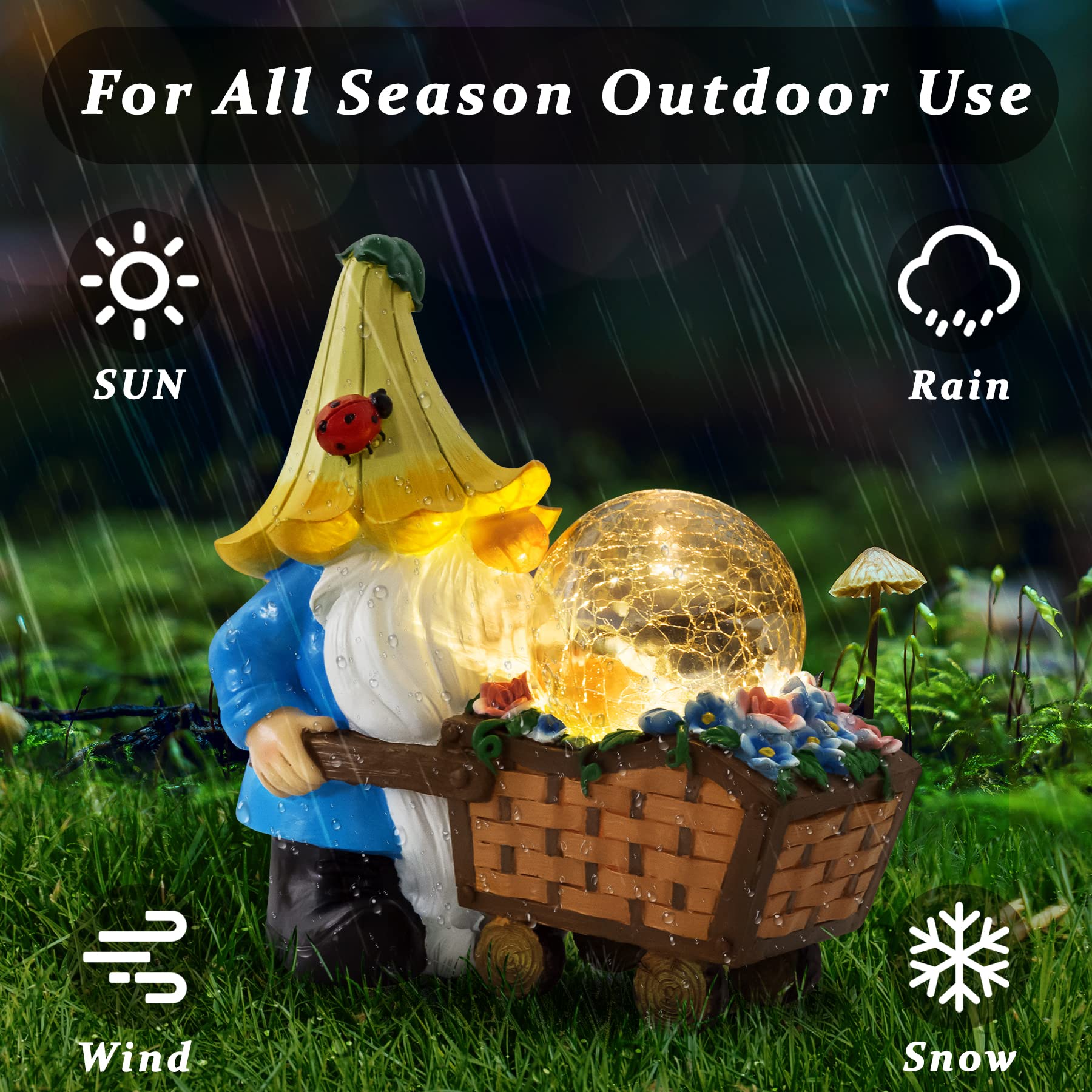 Amazon.co.jp: Grovind ガーデンノーム アウトドアデコレーション