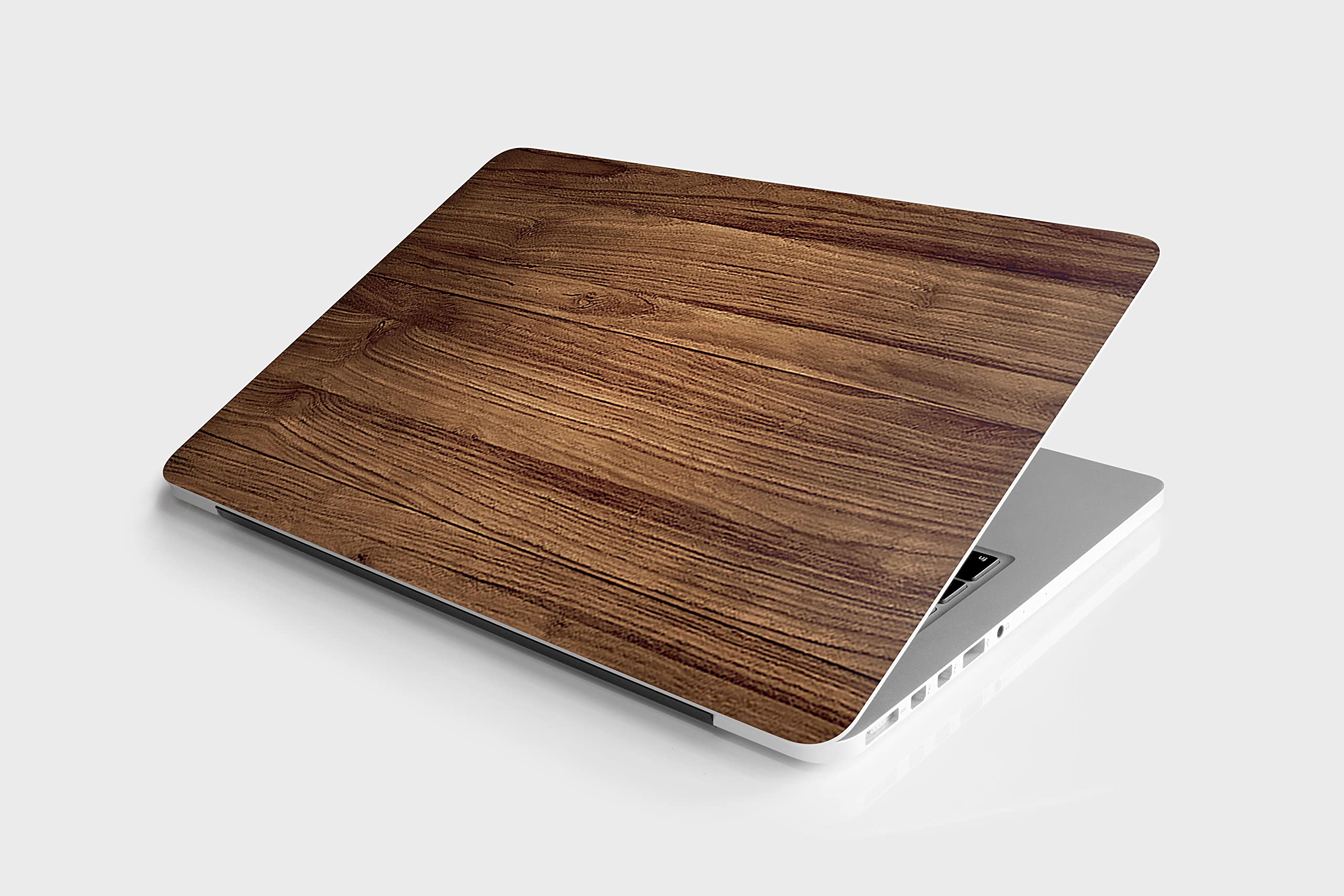 DWELLSINDIA Wooden Skin/Sticker3 for Laptops Upto 15.6 Inch Suitable for HP, Lenovo, Dell, Acer, Asus (HD Quality, Brown) - Pack of 1 (B09B7NGXRV) Amazon Price History, Amazon Price Tracker