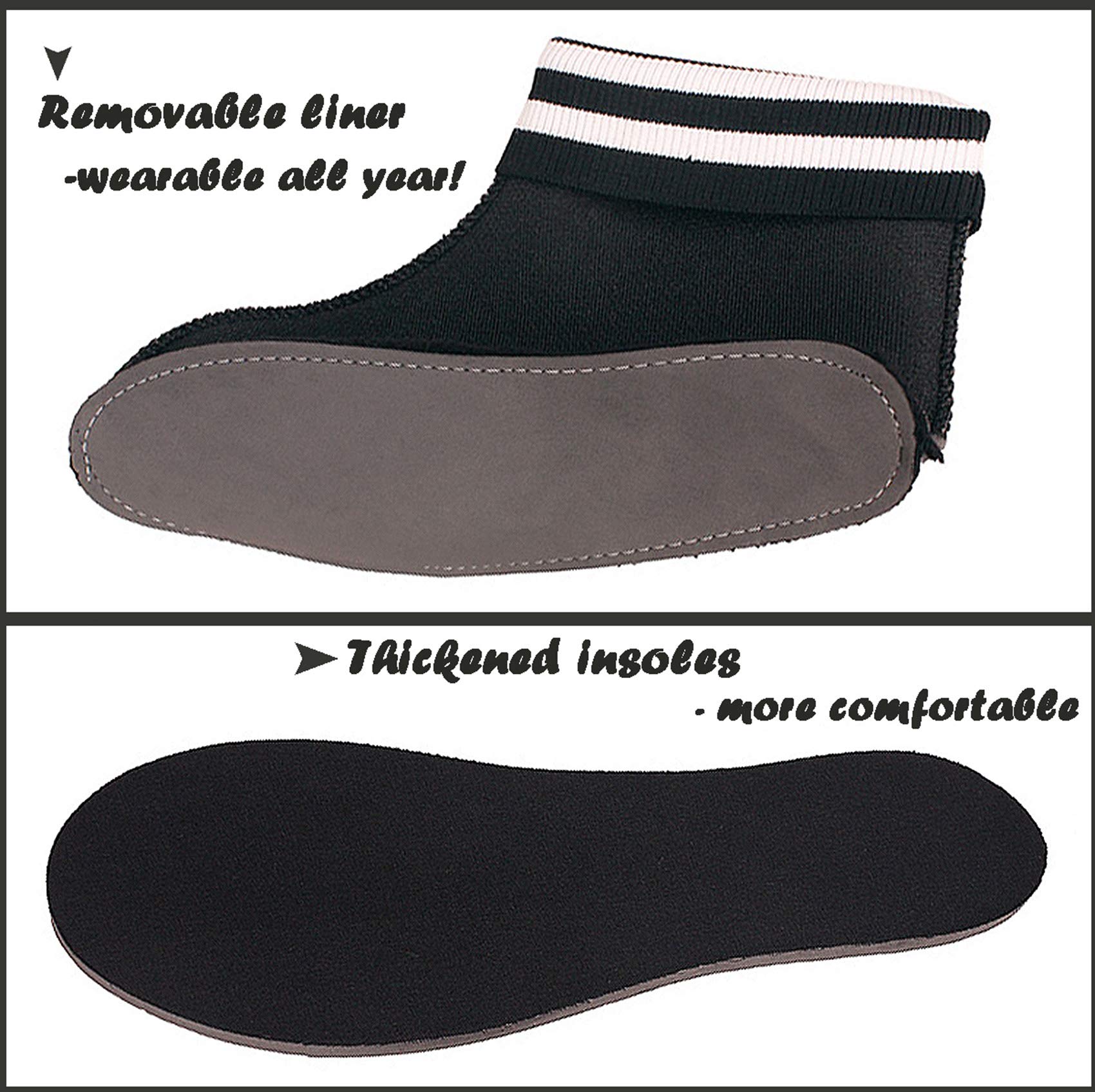 SMajong Stivali in Gomma Uomo Donna Impermeabili Scarpe da Giardinaggio Antiscivolo Scarpe da Pioggia 34-43 EU