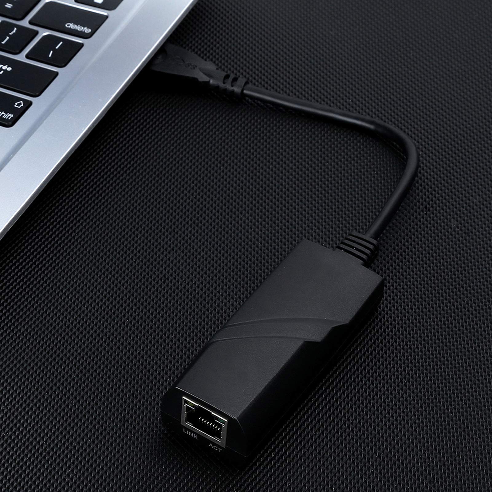 USB 3.0 Gigabit LAN Adapter – RJ45 Netzwerkadapter Bis 1000 Mbit/s, Plug & Play