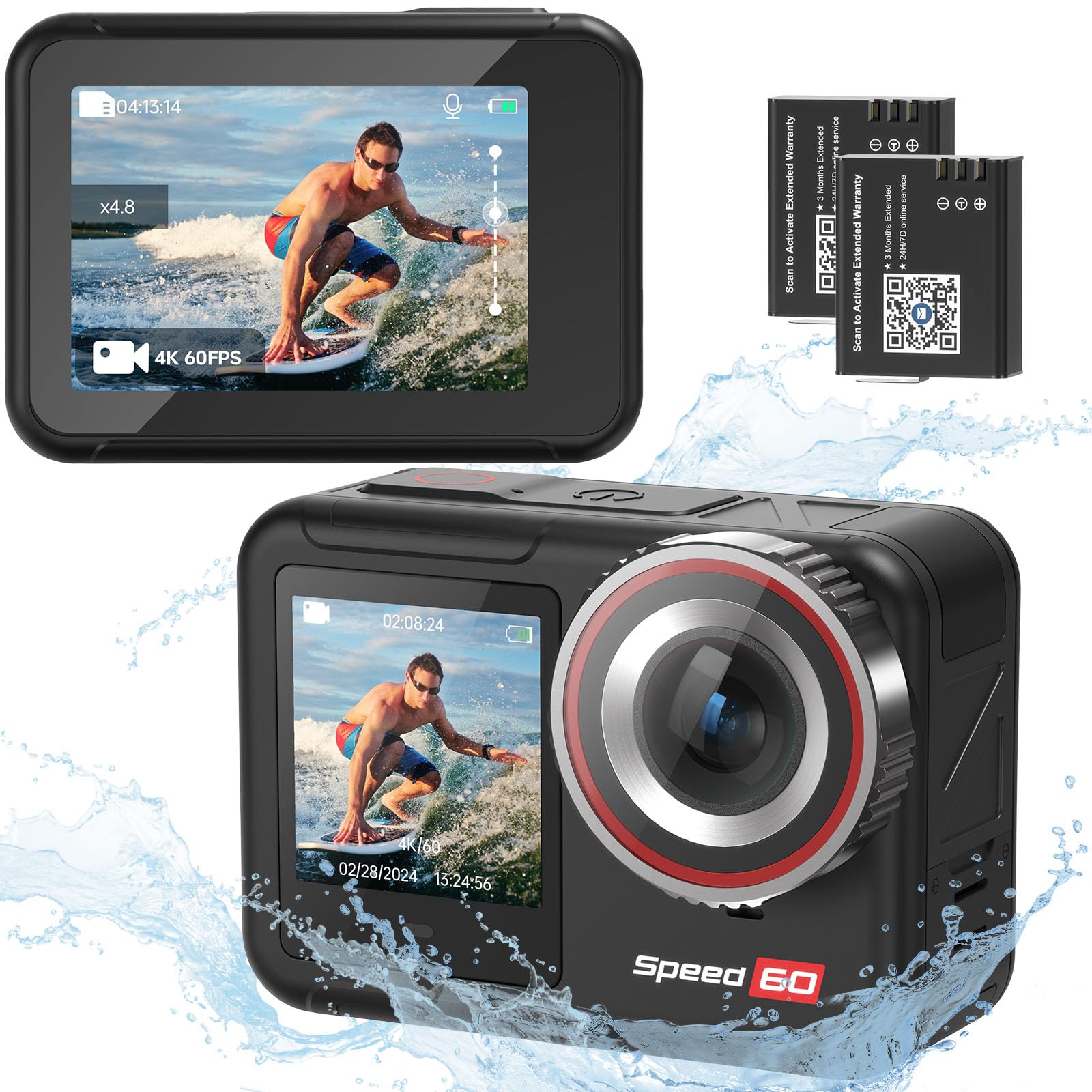 Amazon.com : Hiicam Waterproof Camera Underwater 4K Action
