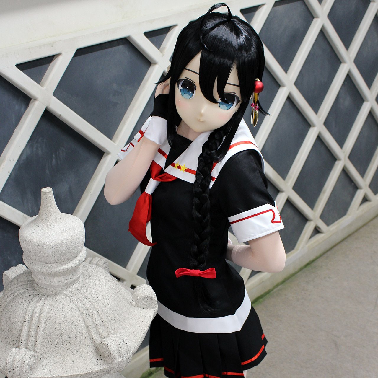 Amazon.co.jp: 本格的 コスプレマスク KAWAII-12 カワイイ12 【変身