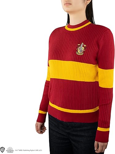 Miniatura 2 de Cinereplicas Harry Potter - Suéter Quidditch GryffindorSlytherinRavenclawHufflepuff - XSSMLXL - Licencia oficial