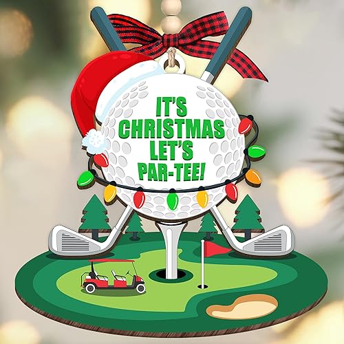 HEXMOZ Golf Christmas Ornaments 2025 - Christmas Golf Gifts for