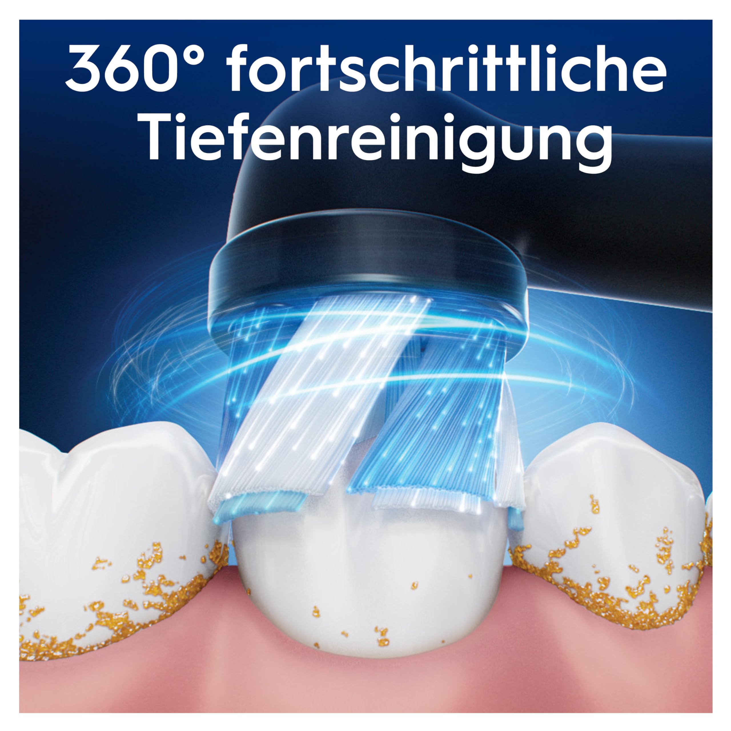 Oral-B iO Aufsteckbürsten Ultimative Reinigung, Schwarz, 8 Stück | Original Zahnbürstenaufsatz für Elektrische Zahnbürste, Zahnbürstenköpfe für Tiefenreinigung Und Plaqueentfernung