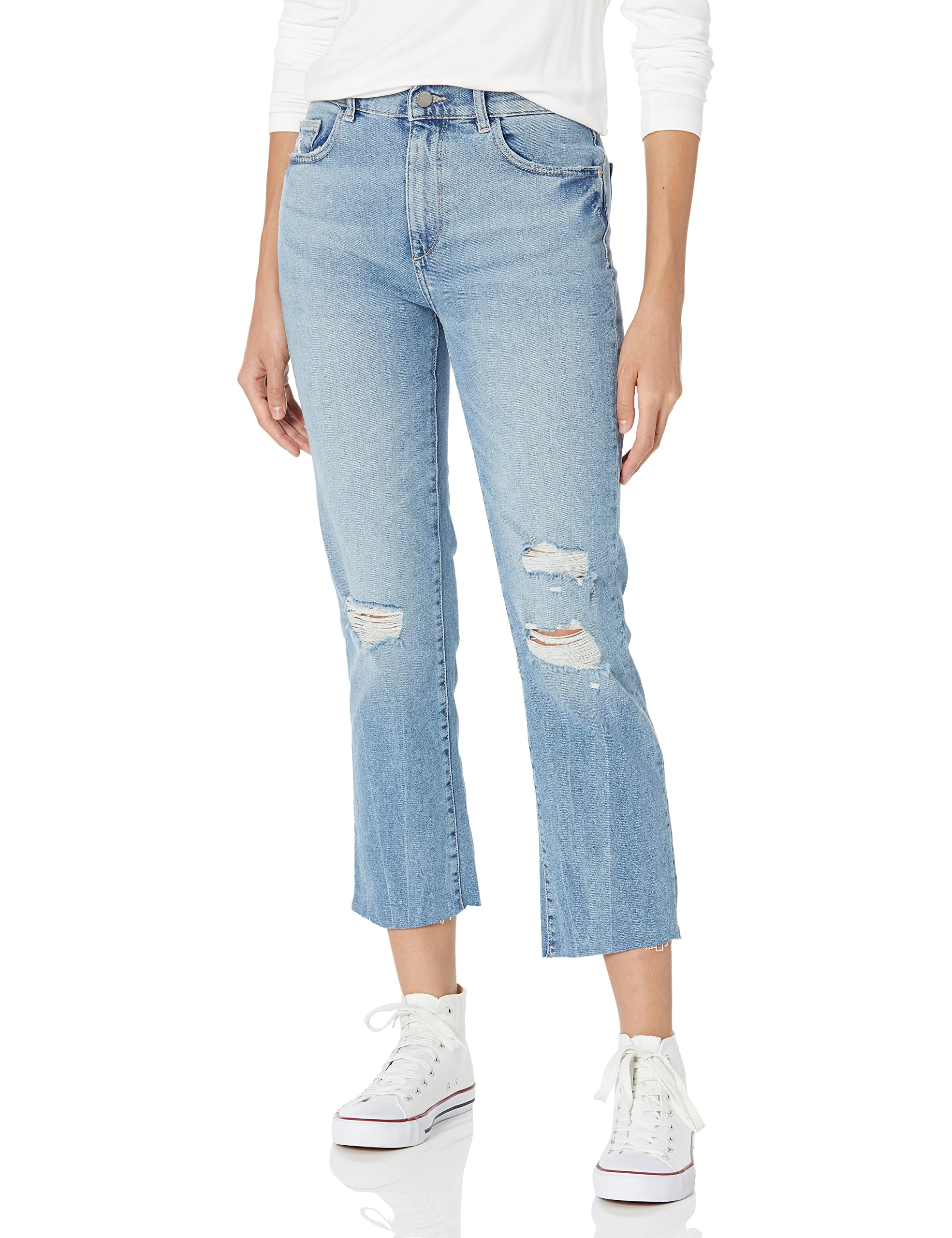 DL1961Women's Patti Straight High Rise Vintage Ankle