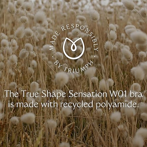 Miniatura 6 de Triumph True Shape Sensation - Brasier minimizador para mujer, soporte con aros, forma natural, comodidad durante todo el día, tallas de copa C-G